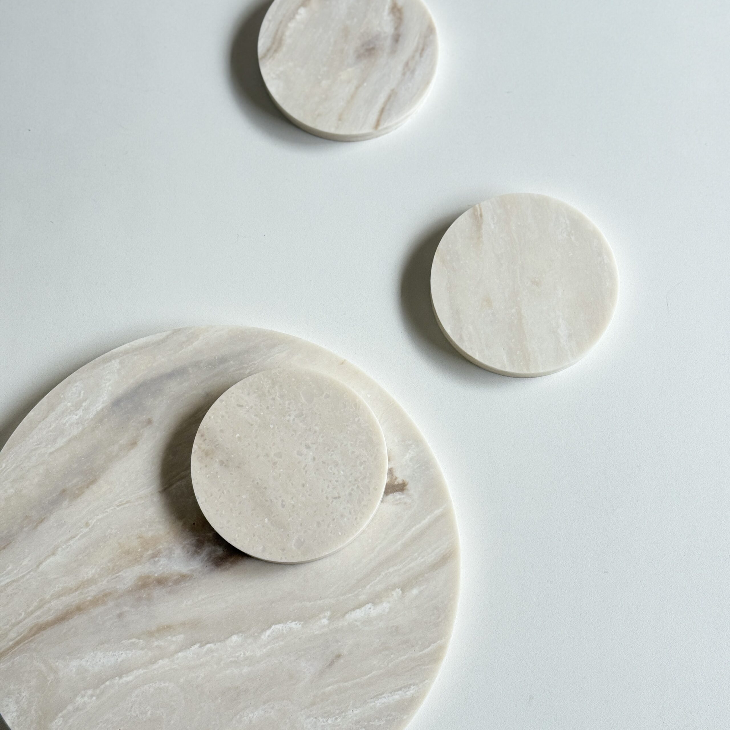 BASE PLATE(ベースプレート)丸形４点セット 【Large１点・Small３点】